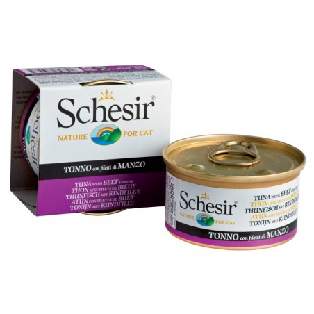 Schesir Cat Jelly - Tuna with Beef fillets