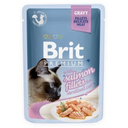 Brit Premium®  Gravy Salmon Sterilised 85gr