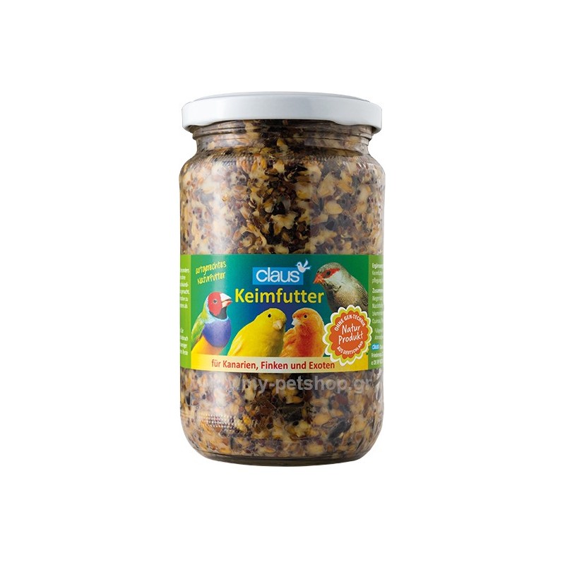 Claus Sprouted Canary Seeds  370ml 