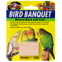 Zoomed Bird Banquet Fruit...