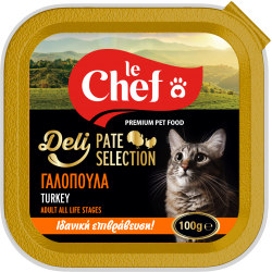 Le Chef Pate with Turkey 100gr